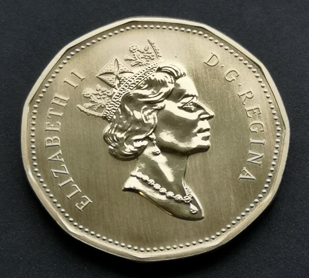 *** CANADA LOONIE 1997 *** SPECIMEN *** FLYING LOON ***