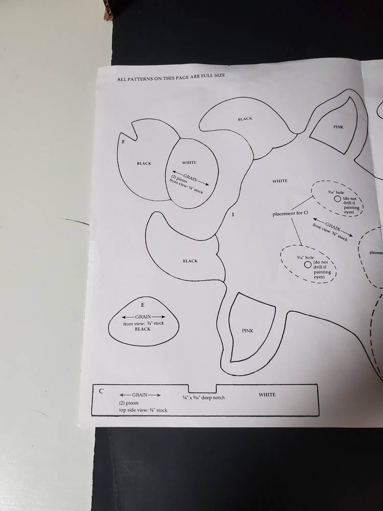 vintage woodworking patterns