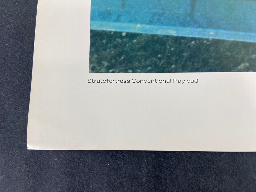 1969 US Air Force B-52 Stratofortress Conventional Payload Print