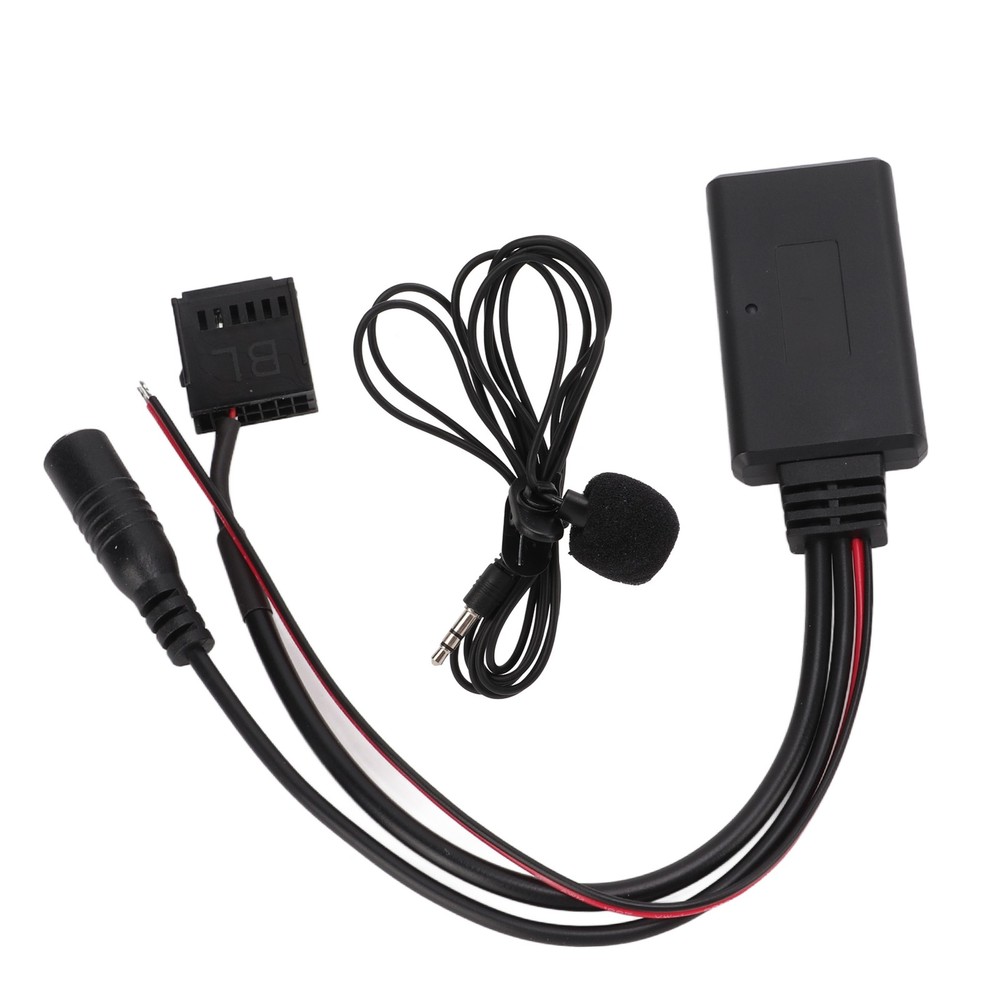 6000CD Bluetooth Audio Aux Adapter Cable Hands Free With Microphone Replace ZGVL