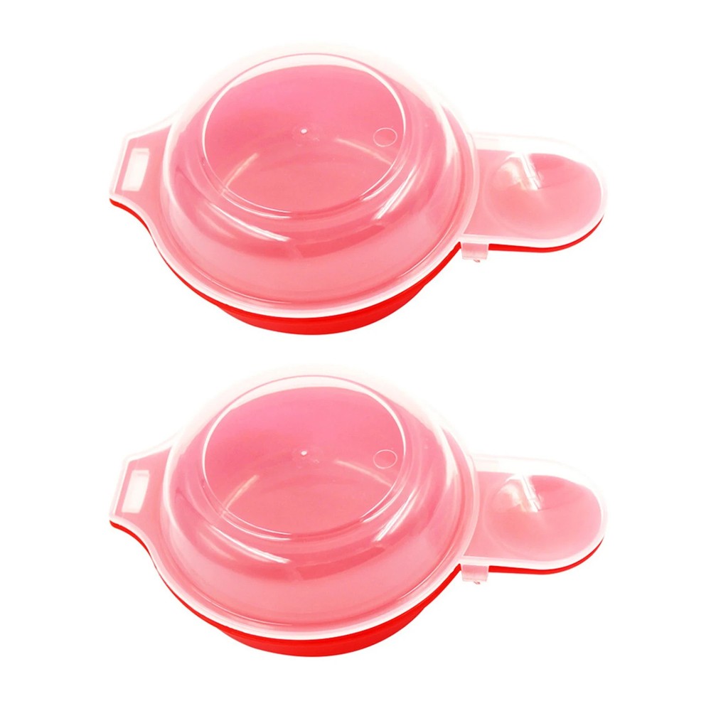 2PCS Microwave Egg Cooker Fast Omelet Maker
