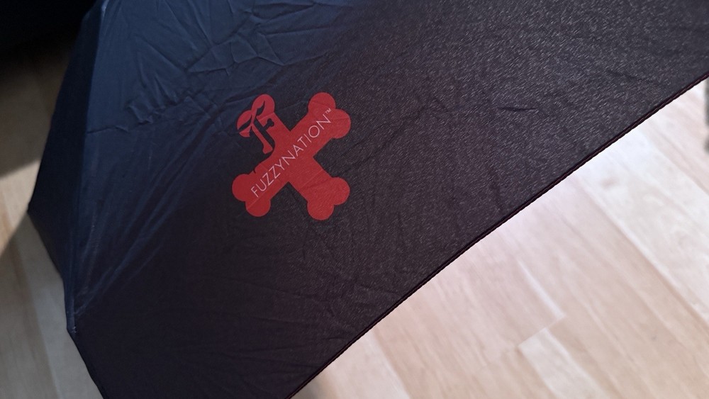 Fuzzy Nation Umbrella & Case Dog Lover