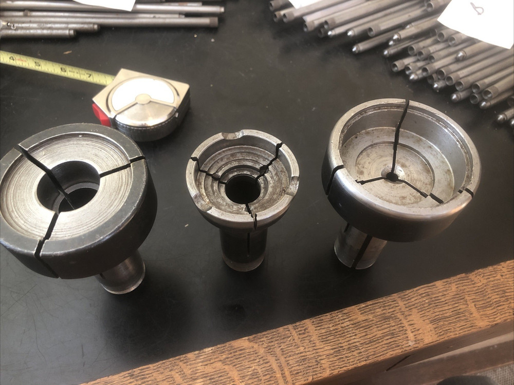 3 5C Collet Chucks Step Collets No Mfg Names