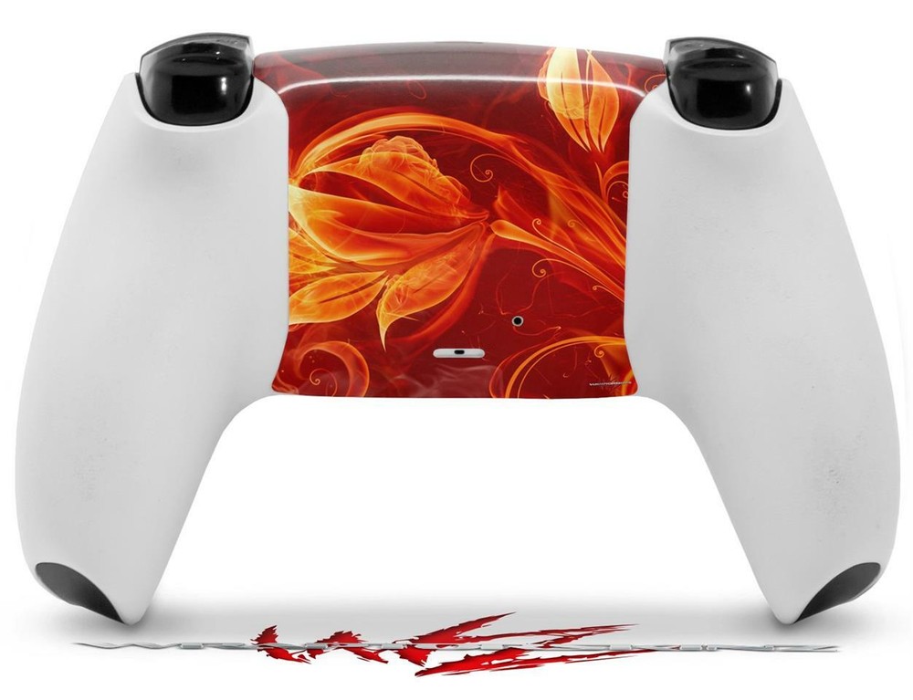 Skin Sony PS5 Controller Fire Flower