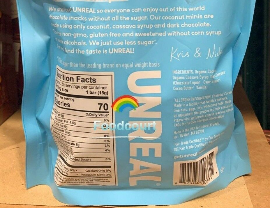 Unreal Dark Chocolate Coconut Minis 15.3 oz