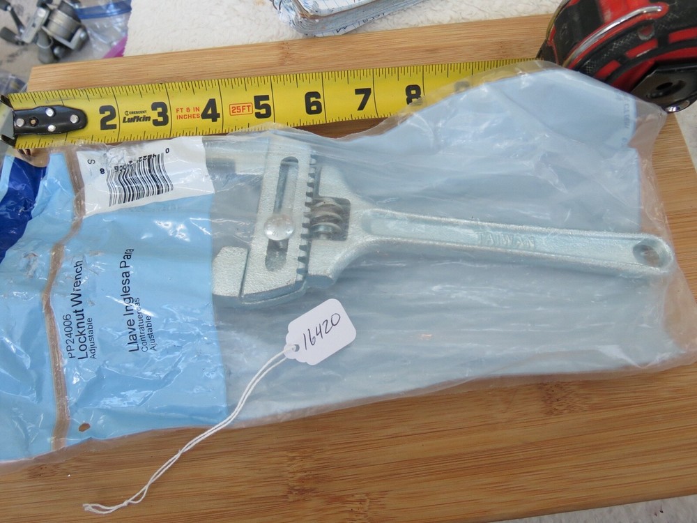 Plumber Locknut Wrench (lot#16420)