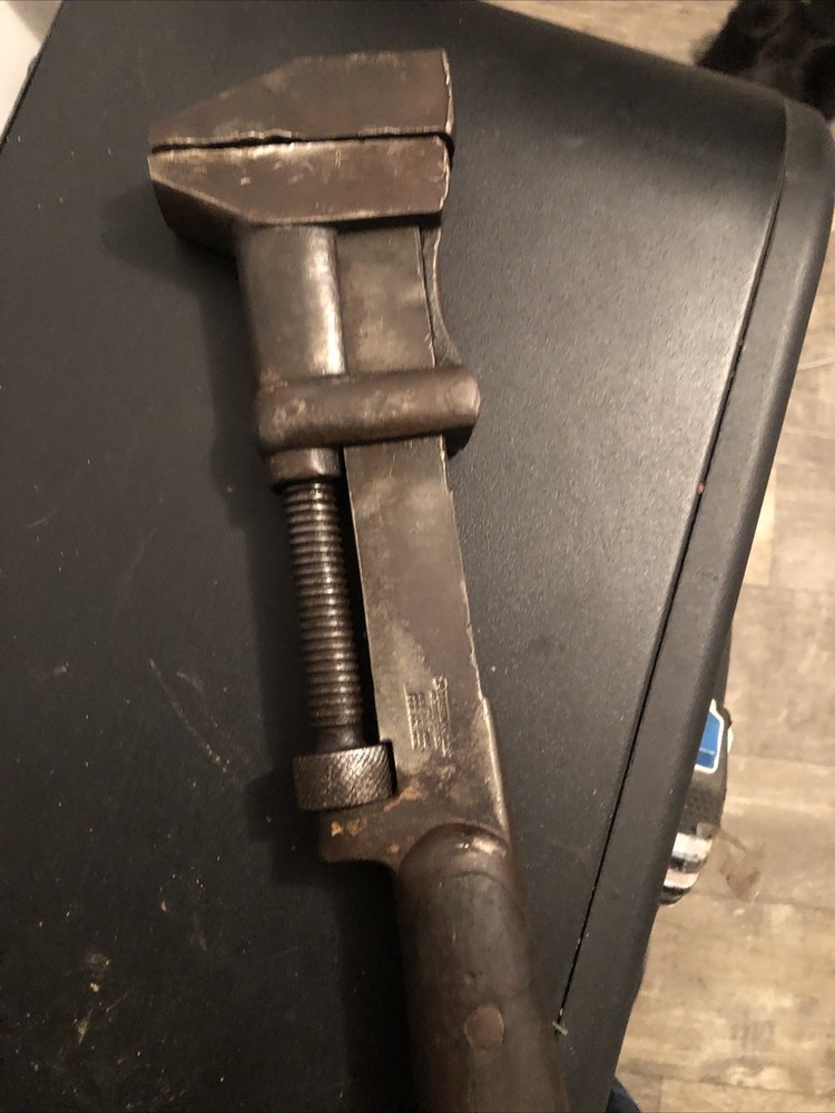 Vintage Russwin Adjustable monkey Pipe Wrench