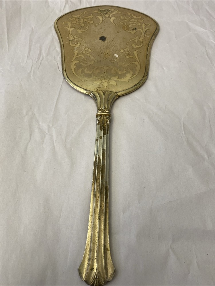 Antique Handheld mirror 14” V6