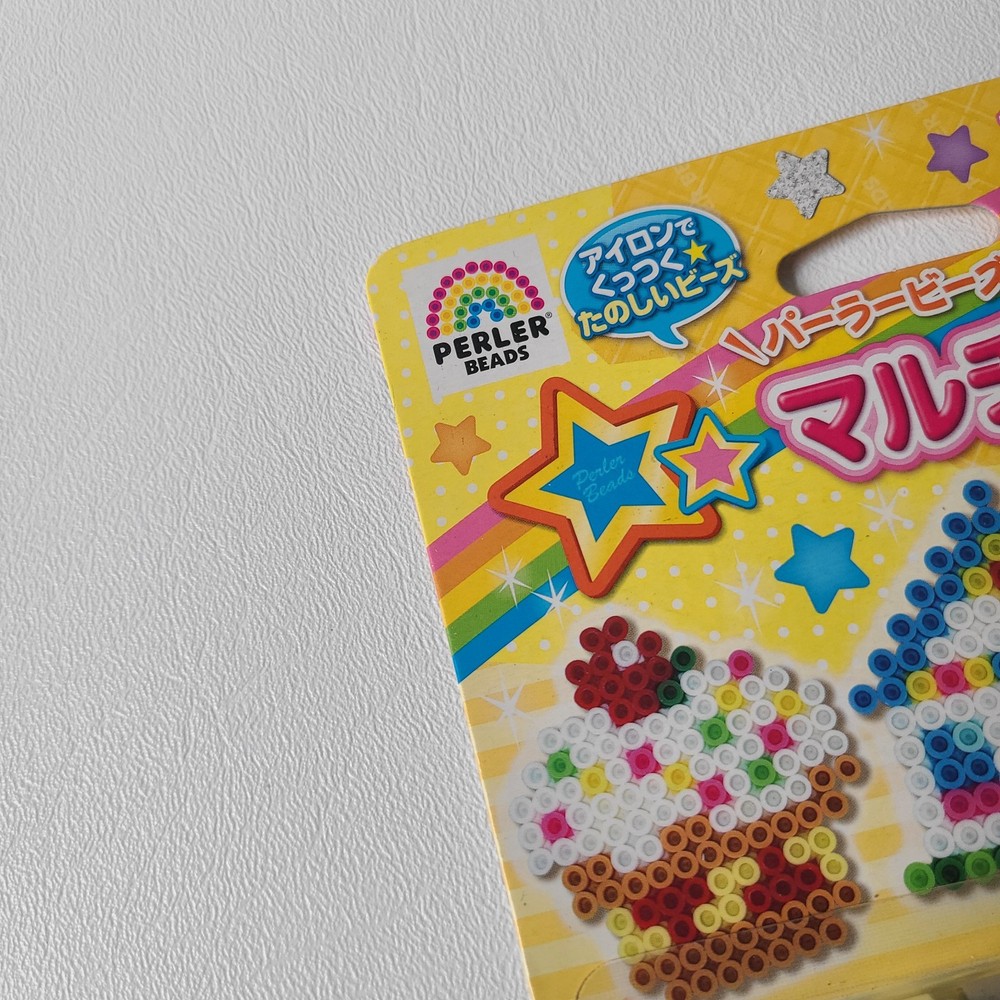 Perler Beads Set Mixed Color 2000 Pcs Clear 1000 Pcs 2 Tweezers 2 Pegboads