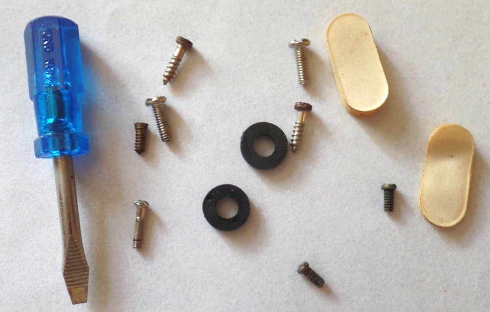 Vintage Miniature Screwdriver with Mini Screws