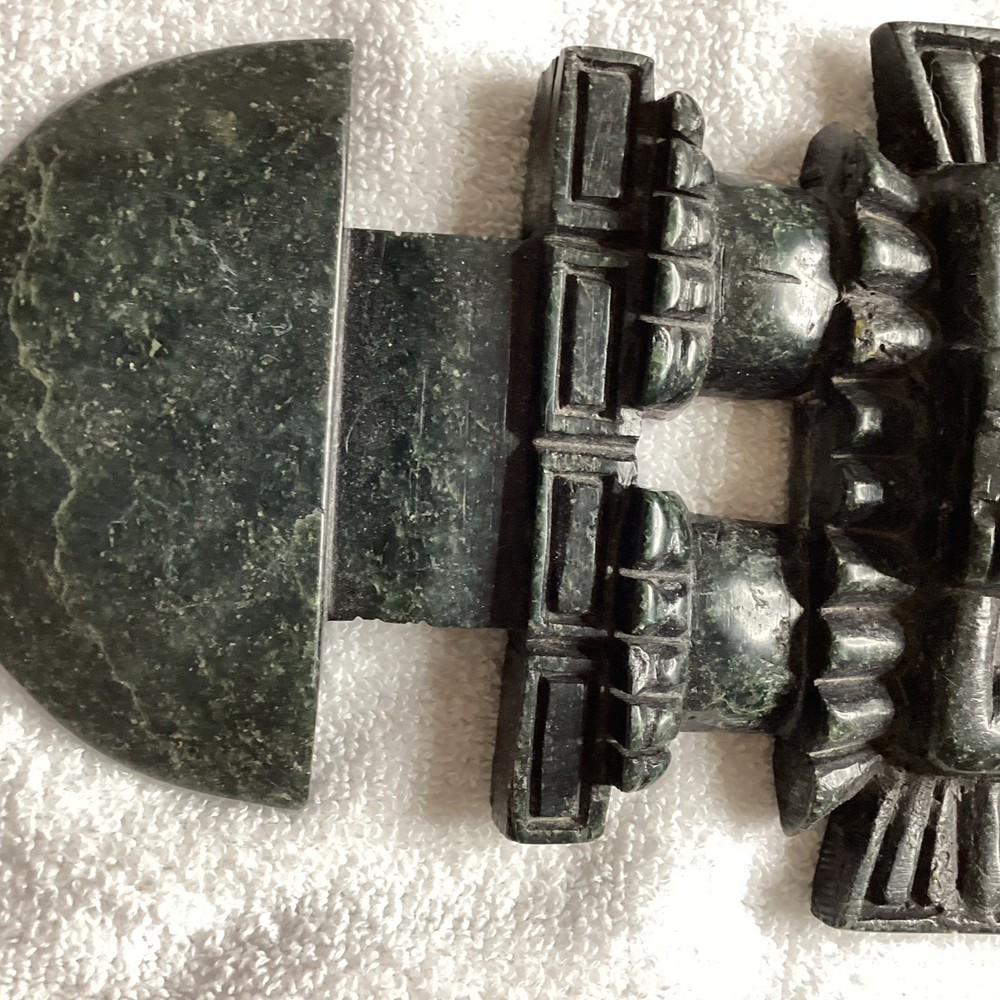 Large Hand Carved Stone Peruvian Tumi