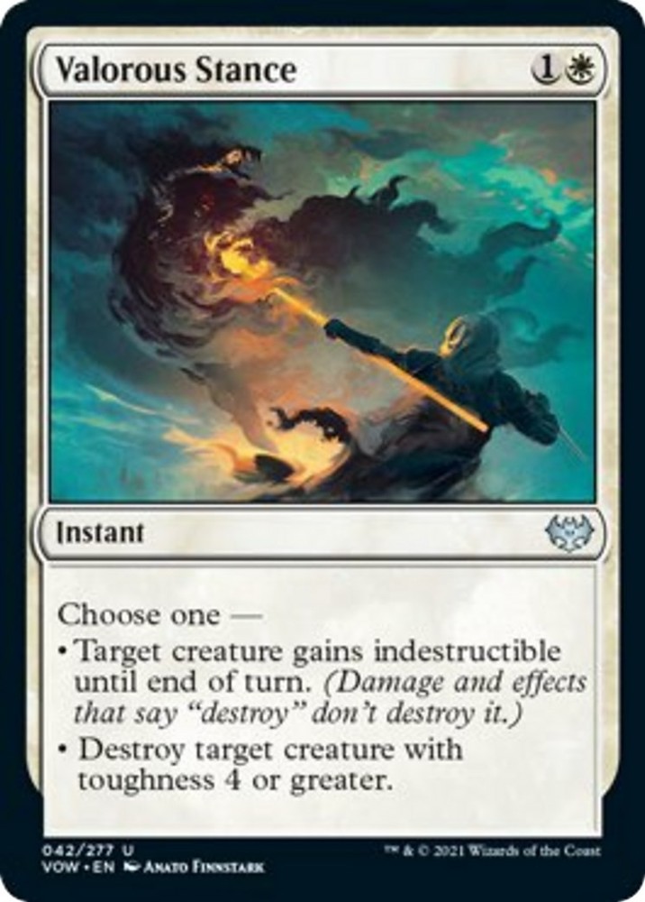 Valorous Stance Innistrad: Crimson Vow 42 MTG LP