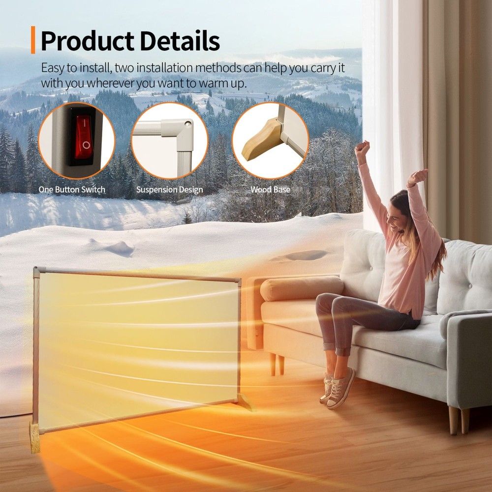 Eco-Friendly Graphene Wall Heating Panel for Maximum Comfort