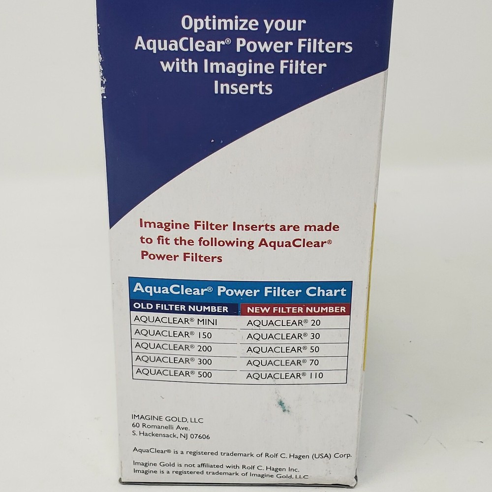 IMAGINE Activated Carbon Filter Insert Models 150 & 30 Filter Insert 3 Pack