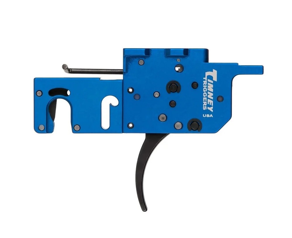 Timney Trigger Ruger Precision Rimfire Curved 2-Stage Drop-In Blue Trigger #649