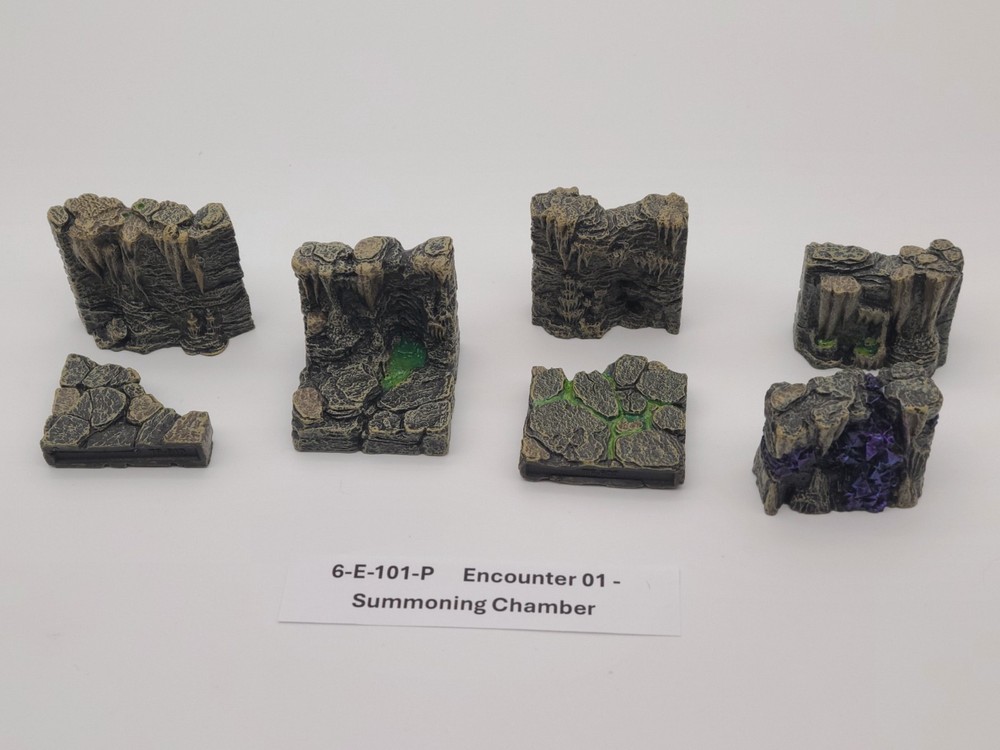 Dwarven Forge Caverns Deep Encounter 1: Summoning Chamber (Painted) VG+/Mint