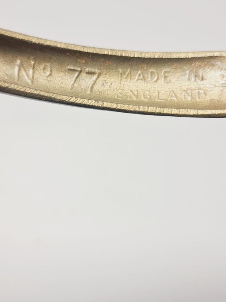 Vintage Brass Eclipse No.77 Adjustable Saw Tooth Setter - Missing Part