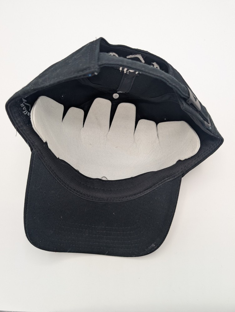 Callaway Jack Daniel's Baseball Cap Adjustable Black Golf Hat NWT