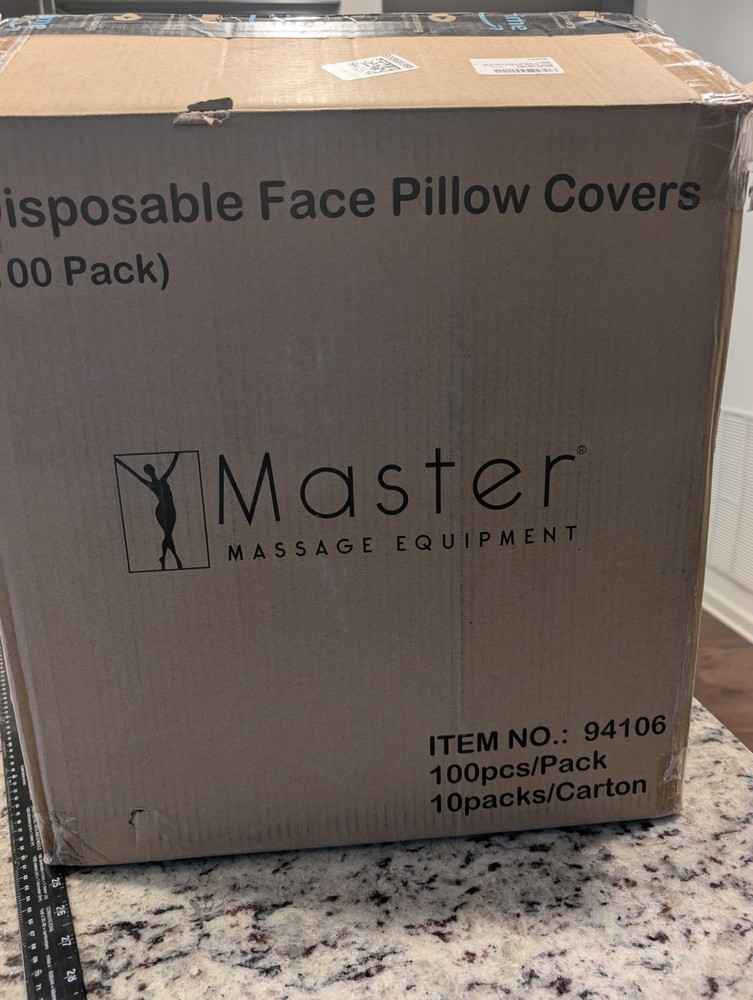 Master Massage 1000 Pack Disposable Face Cradle Covers Headrest Sheets 10x100