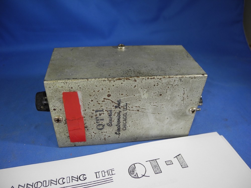 Central Electronics QT-1 Used Pulled From Working 20-A w/ 12AT7 tube!
