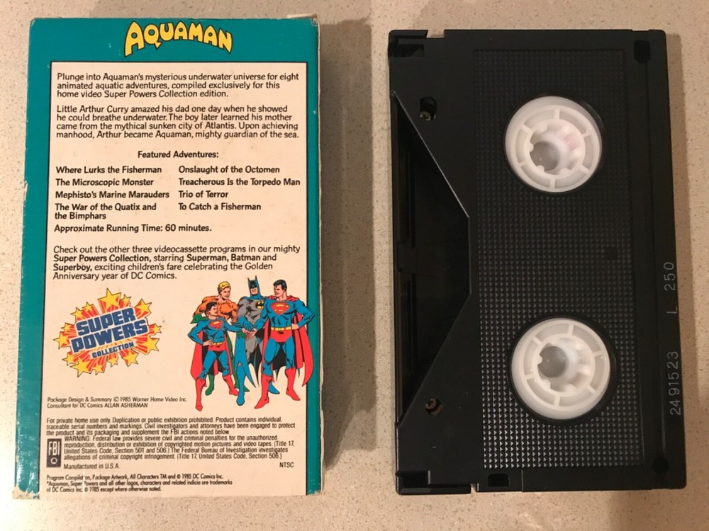 Aquaman: Super Powers Collection (BETA, 1985)