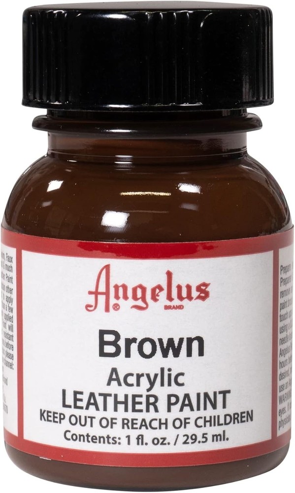 Acrylic Leather Paint, 1 oz., Brown