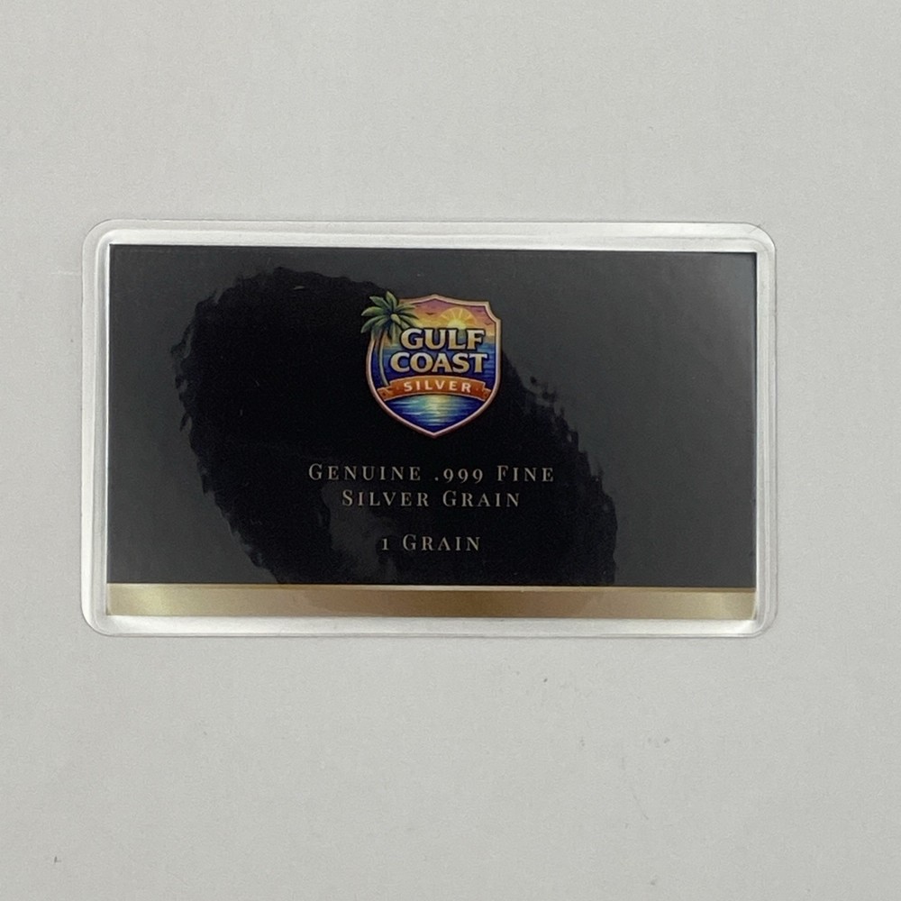 999 Fine Silver 1 Grain Card