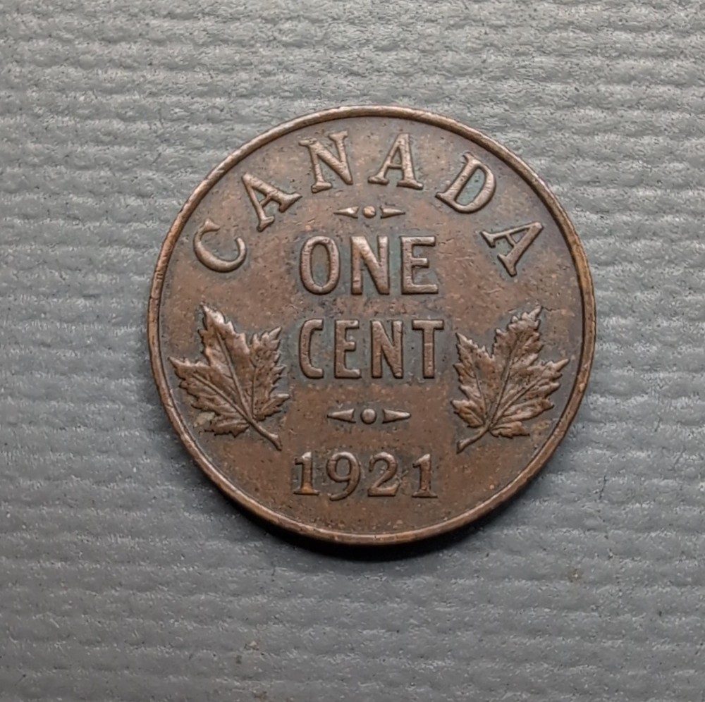 Canada 1921 Small Cent King George V