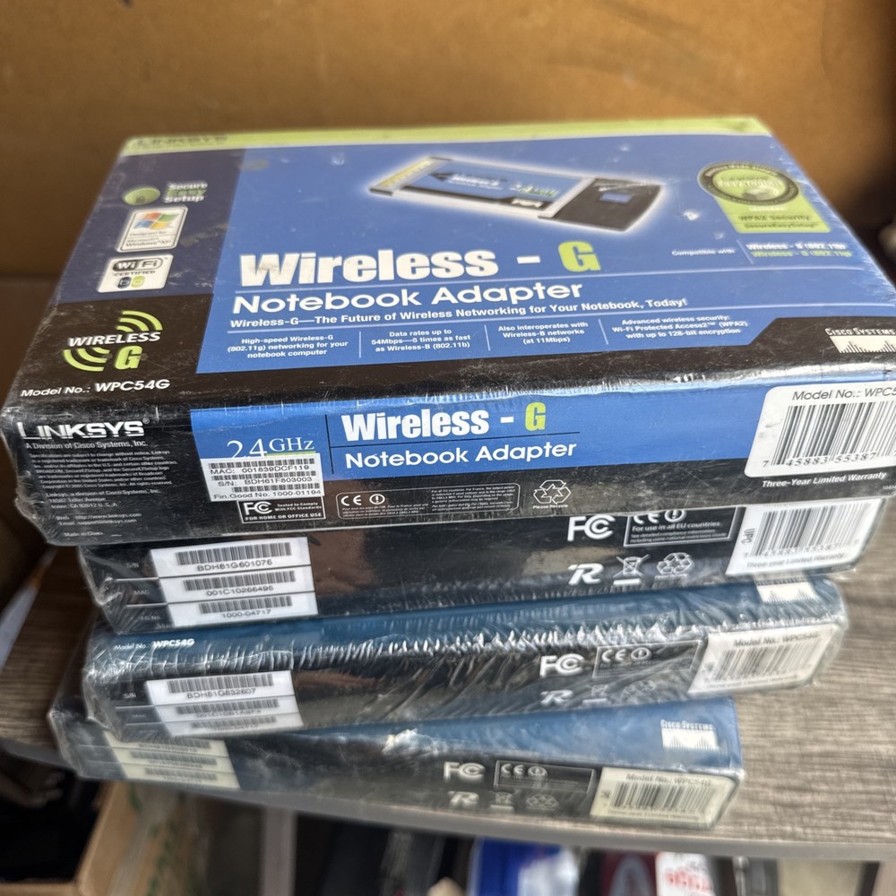 Linksys WPC54G (5051964017530) Wireless Adapter