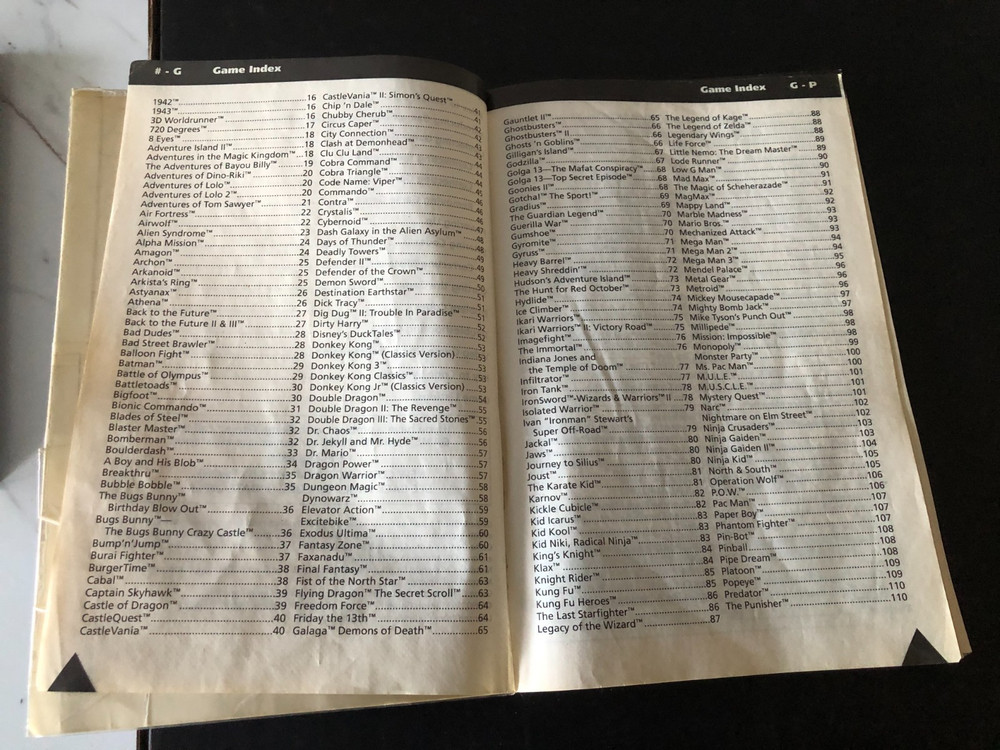 1991 Galoob Game Genie Video Game Enhancer Programming Manual & Codebook