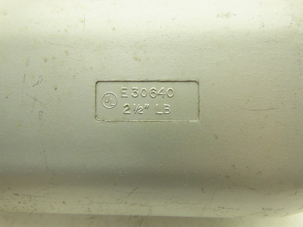 Appleton E30640 Condulet 2-1/2" Mall Iron LB Unilet