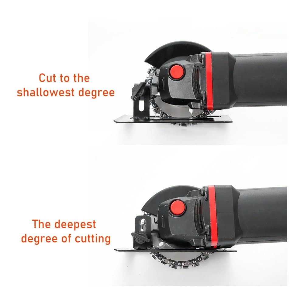 Protective Cover 1Pcs Adjustable Shield Cutting Bracket for 100-125mm Angle