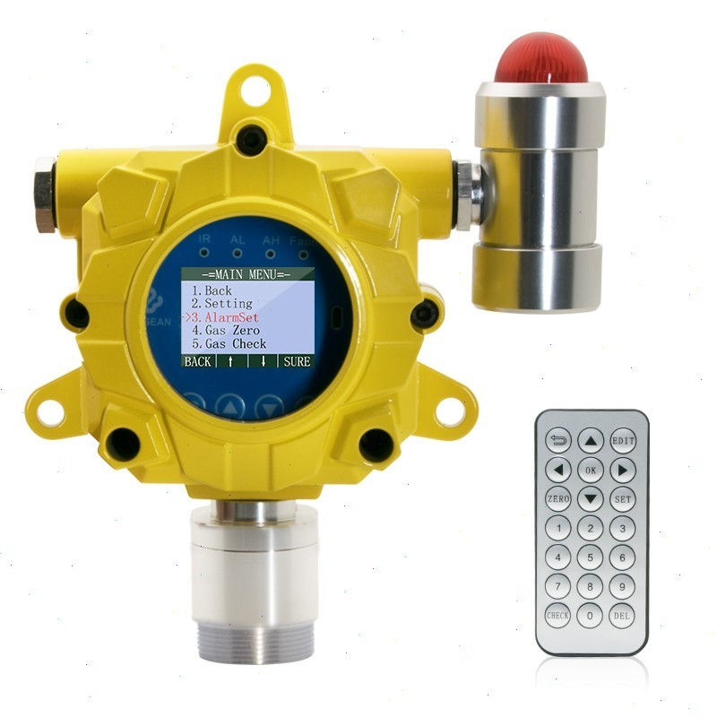 Fixed Chlorine Detector with Range 0-50ppm Resolution 0.1ppm Alarm 5/10ppm
