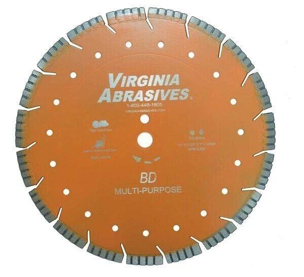 14"  SAW BLADE ASPHALT & CONCRETE MULTI-PURPOSE - BD BASIC DIAMOND