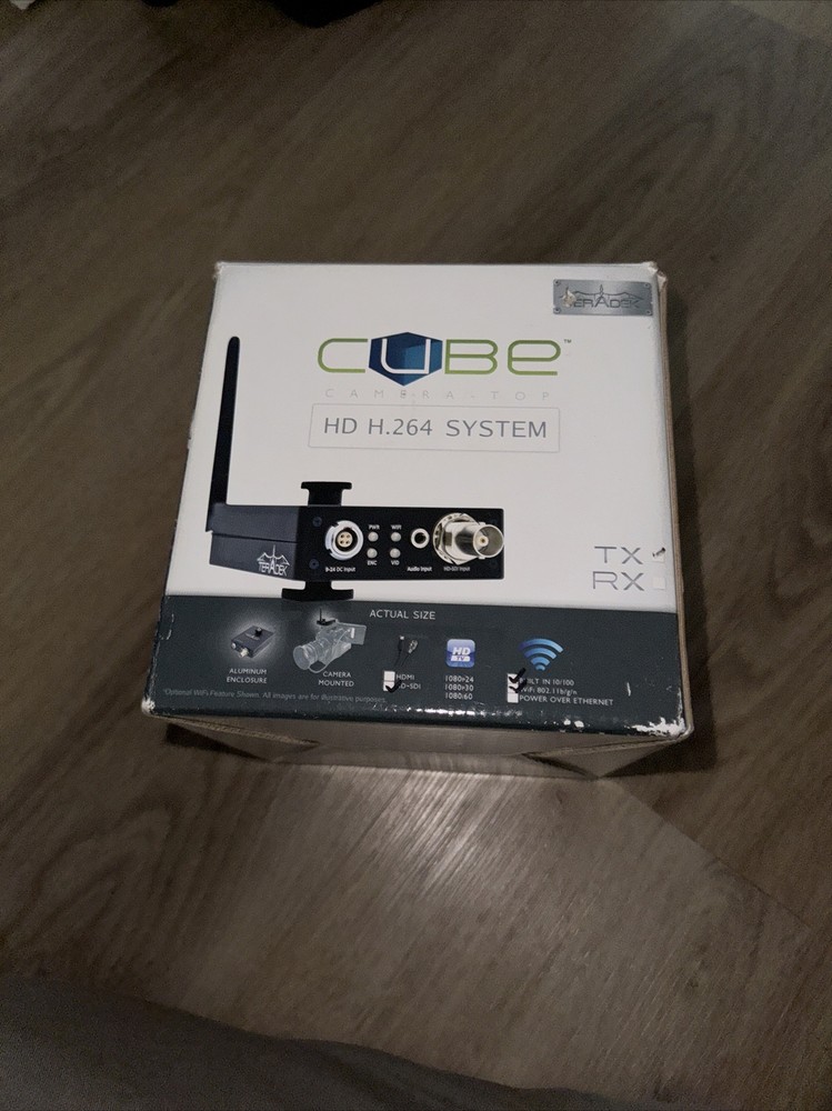 Teradek Cube 150 HD-SDI H.264 Video Encoder With Box And Cables