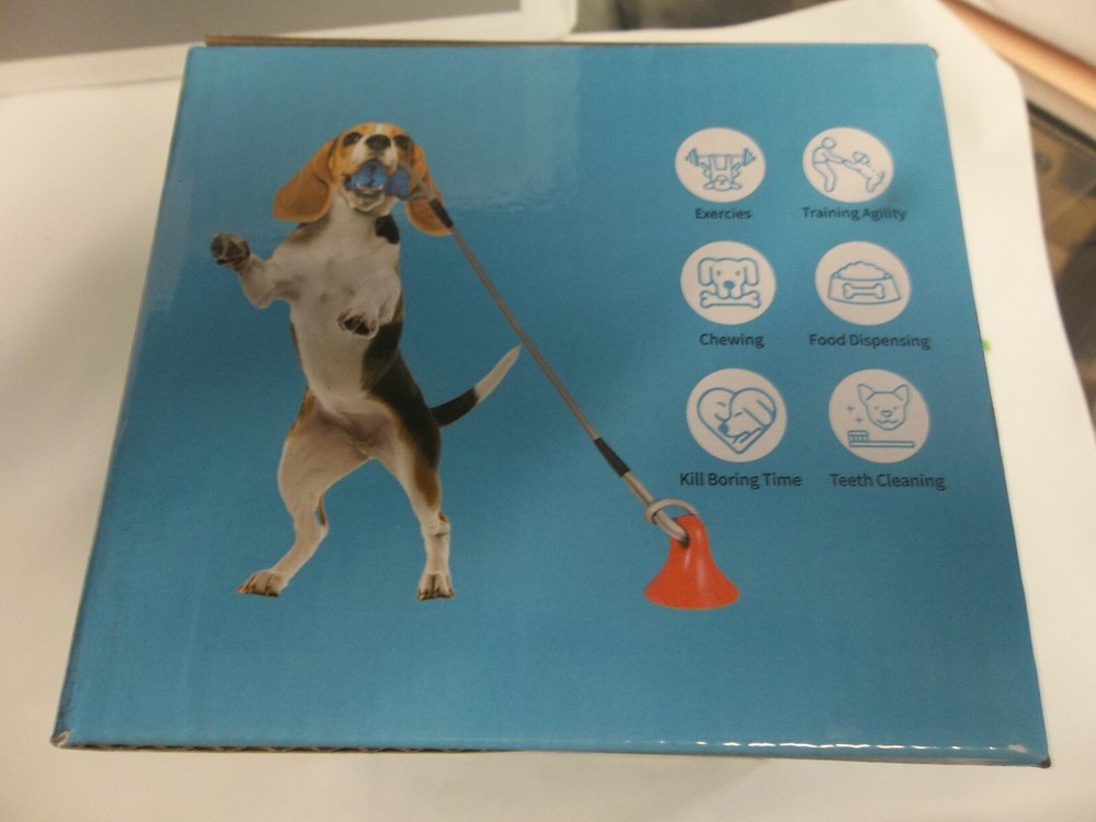 Nezin Interactive Suction Cup Pull Tug Food Dispensing Training Dog Toy NEW!