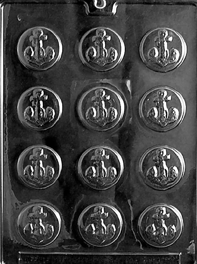 N022 Anchor Mints Chocolate Candy Soap Mold
