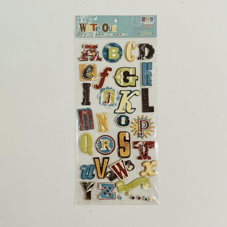 White Out Layered Adhesive Chipboard (Explore)