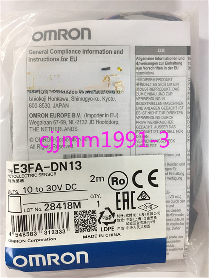 1PC NEW OMRON E3FA-DN13