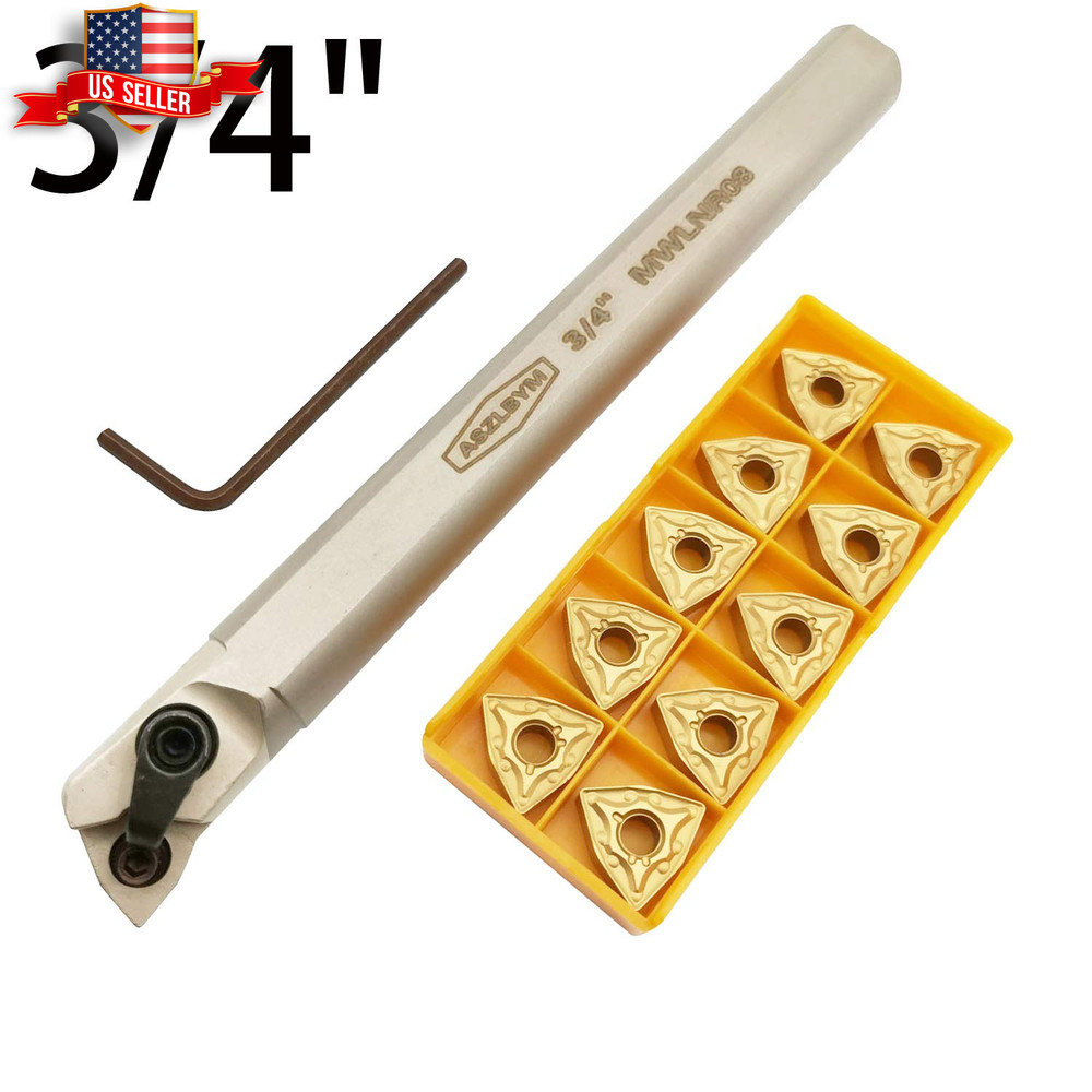 3/4 Lathe Internal Boring Bar Turning Tool Holder with Indexable Carbide Insert