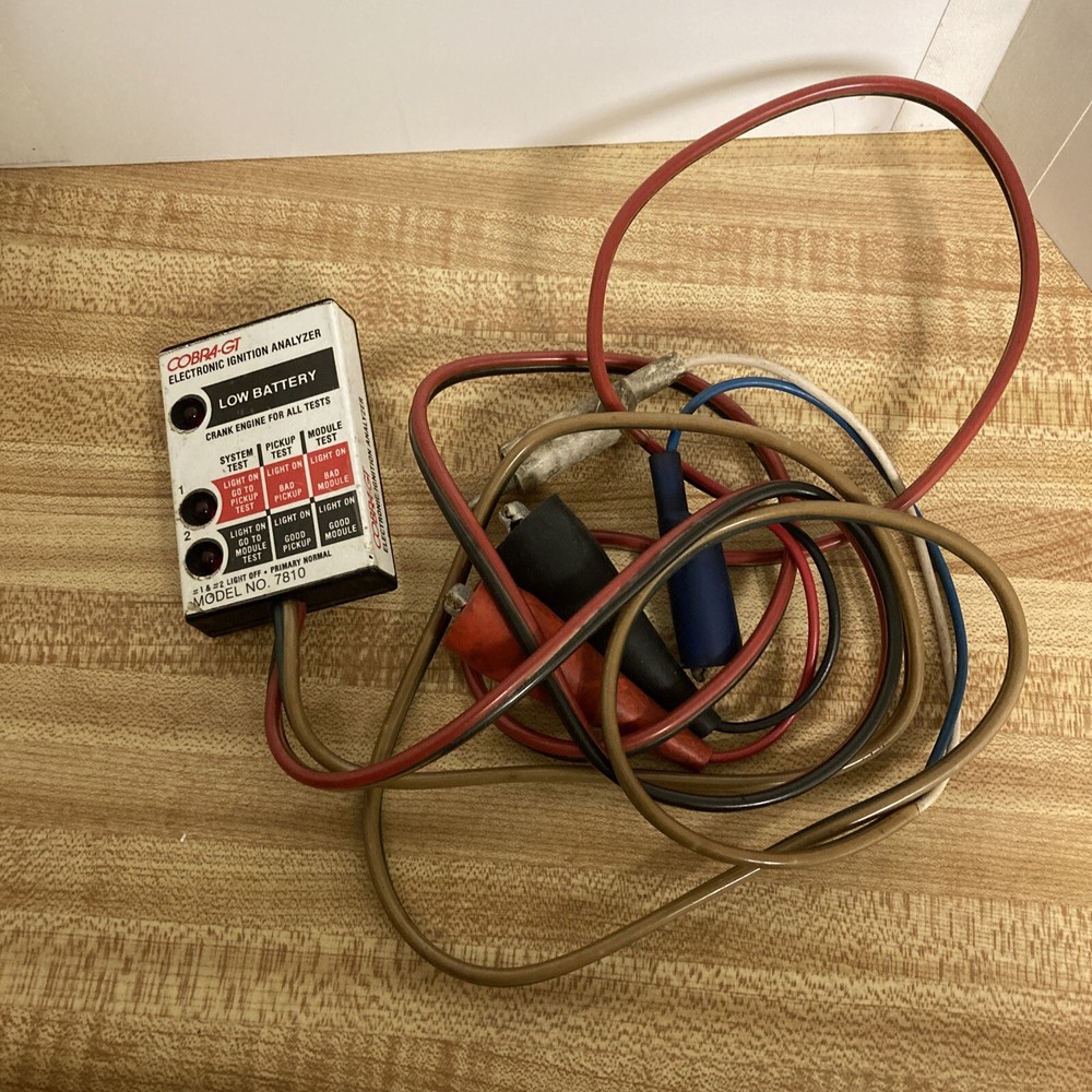 Vintage Electronic Ignition Analyzer Cobra-GT #7810
