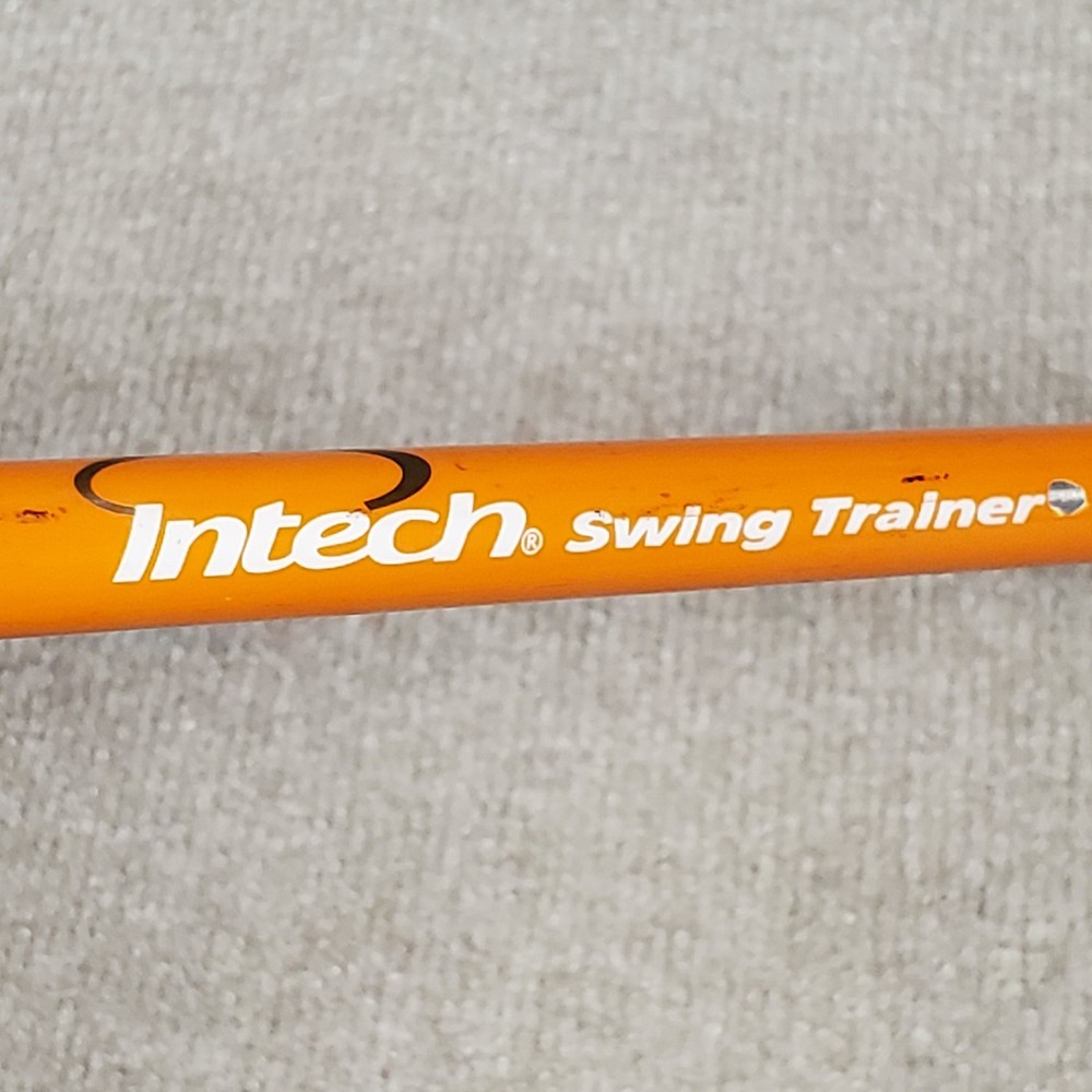 Intech Golf Weighted Swing Trainer 48oz 35" 8 Iron Practice Alignment RH Grip