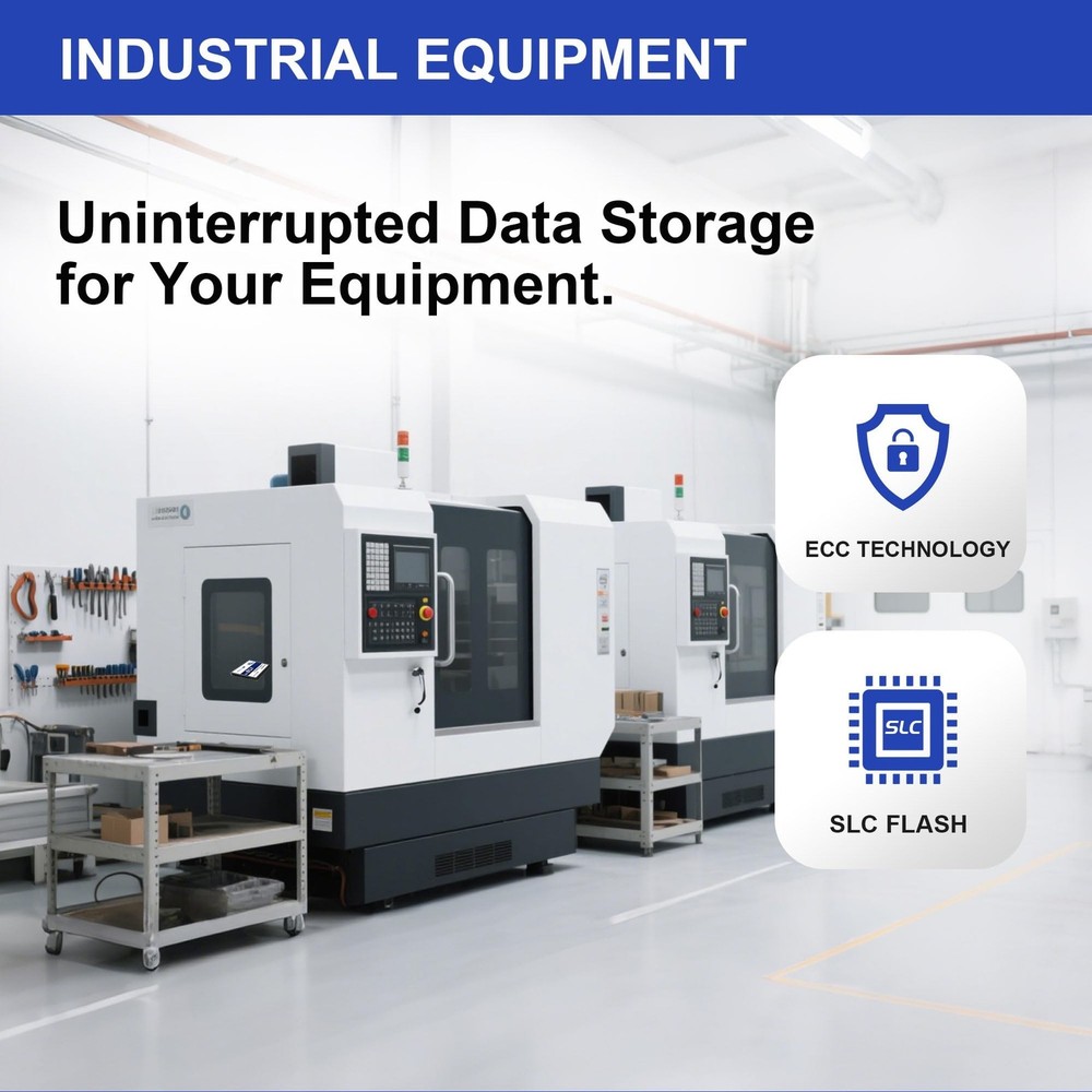 Dogfish 2 Pack 512MB Compact Flash Memory Card High Performance Industrial CF...