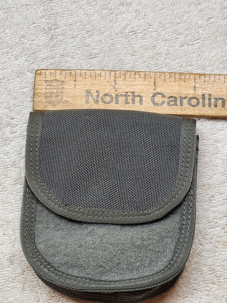 Gray Nylon Handcuff Pouch – Private Security / Contract Guard Duty Belt Case