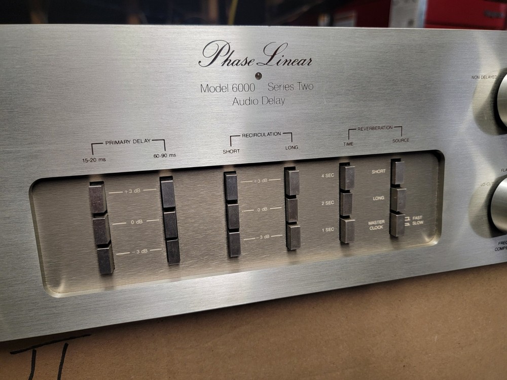 Phase Linear Audio Delay Model 6000 Series Two W/ Rack Handles - FULLY SERVICED