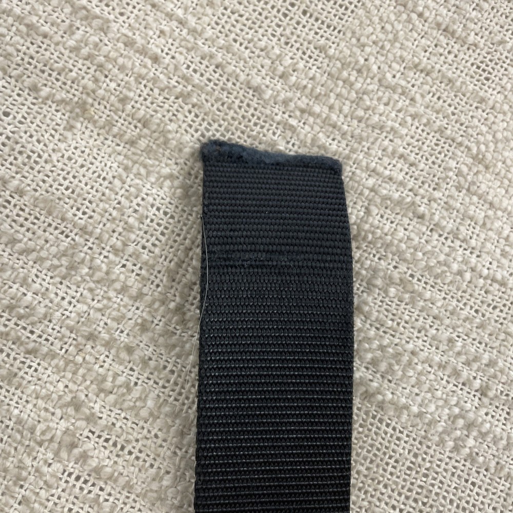 USMC Black Tactical Web Canvas Utility Belt 38.5”