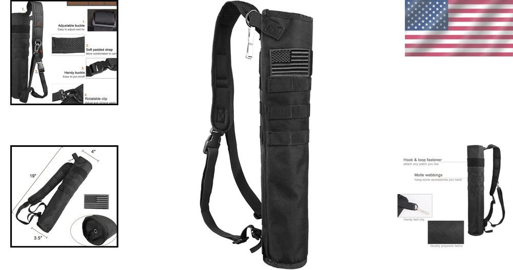 Lightweight Archery Arrow Quiver Bag - Molle System