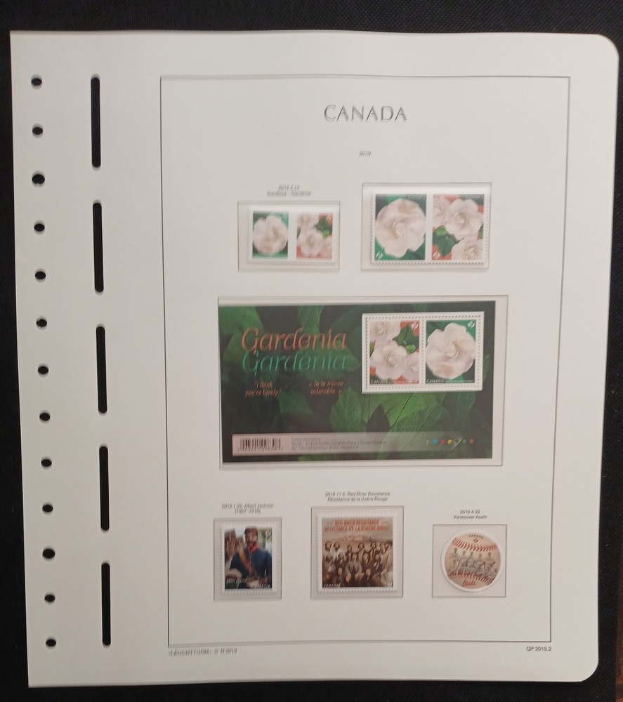 2019 Canada Year Set On Lighthouse/Leuchtturm Hingless Pages