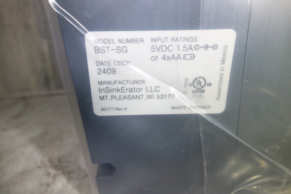 InSinkErator Boost Injection System Septic Guard Solution Kit Disposal Treatment