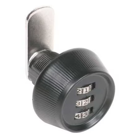 Ccl 39022 Combination Knob Keyless Cam Lock, Black